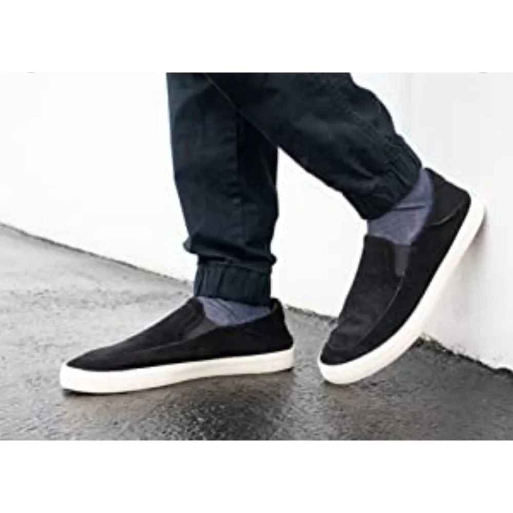 Staheekum 9.5 Sneakers Men Flipside Crash Back Suede Slip On Shoes Casual Loafer